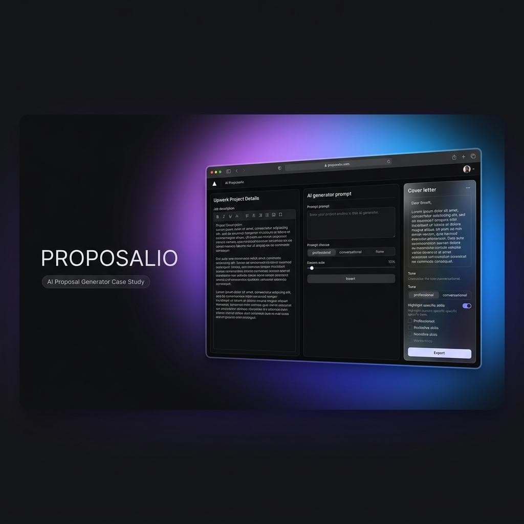 Proposalio — AI Proposal Generator